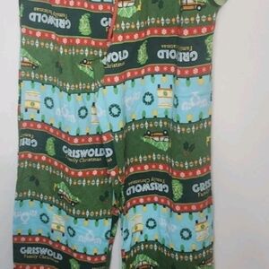 National Lampoon’s Christmas Vacation Griswold Pajama Pants NWT M